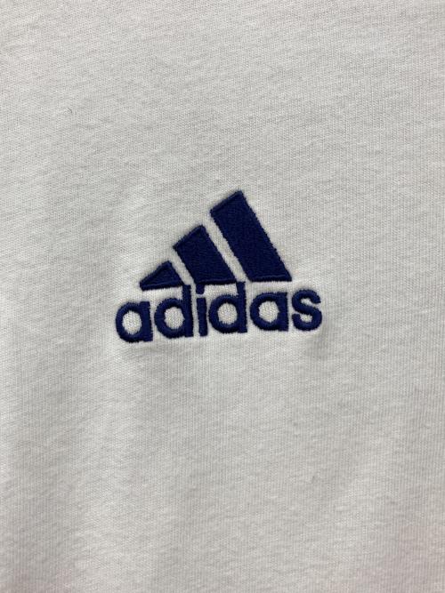 adidas（アディダス）adidas (アディダス) Tシャツ ホワイト サイズ:Lの古着・服飾アイテム