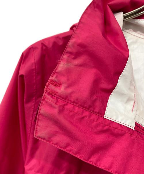 Columbia（コロンビア）Columbia (コロンビア) シンプソンサンクチュアリウィメンズレインスーツ ピンク×ネイビー サイズ:Lの古着・服飾アイテム