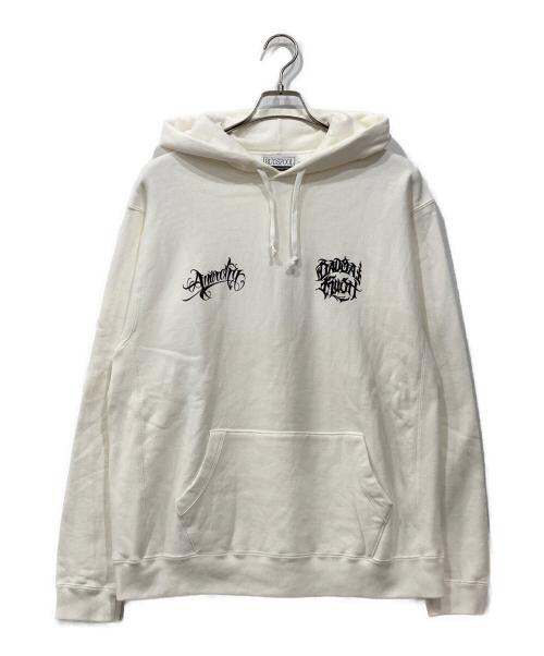 BUDSPOOL（バッズプール）BUDSPOOL (バッズプール) プルオーバーパーカー ホワイト サイズ:Lの古着・服飾アイテム