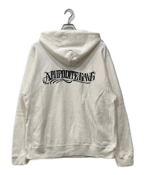 BUDSPOOL（バッズプール）BUDSPOOL (バッズプール) プルオーバーパーカー ホワイト サイズ:Lの古着・服飾アイテム