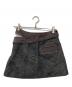 Vivienne Westwood RED LABEL (ヴィヴィアンウエストウッドレッドレーベル) デニムミニスカート グレー×ブラウン サイズ:1：5000円