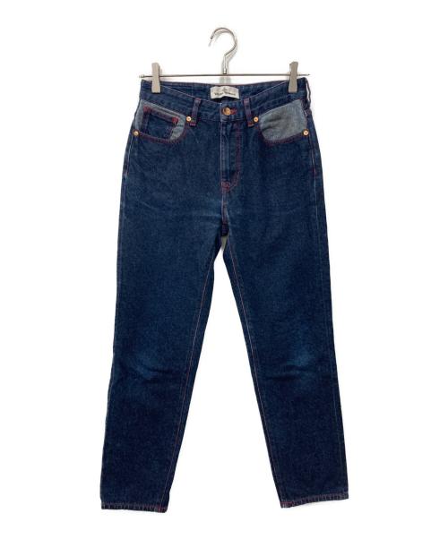 Vivienne Westwood（ヴィヴィアンウエストウッド）Vivienne Westwood (ヴィヴィアンウエストウッド) デニムパンツ ブルー サイズ:W25の古着・服飾アイテム