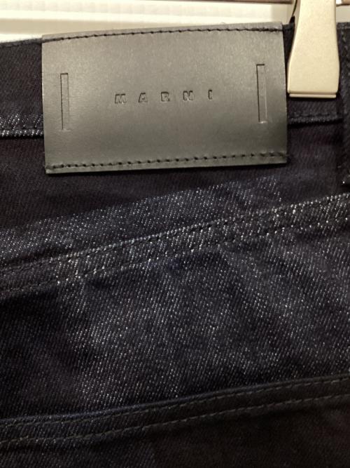 MARNI（マルニ）MARNI (マルニ) 裾裏コーデュロイ デニムパンツ インディゴ サイズ:W23の古着・服飾アイテム