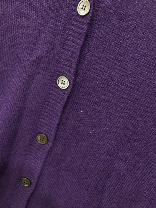 MARNI（マルニ）MARNI (マルニ) カシミヤニットカーディガン パープル サイズ:38の古着・服飾アイテム
