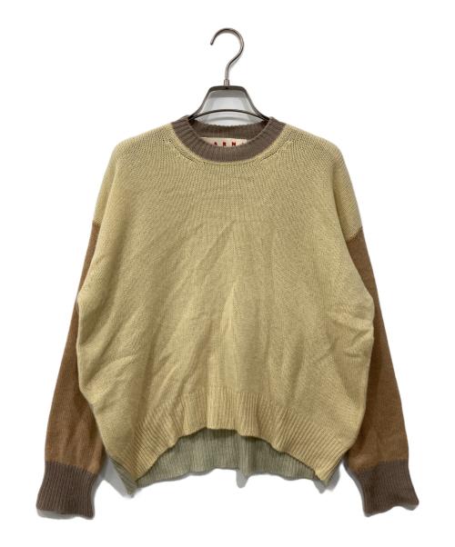 MARNI（マルニ）MARNI (マルニ) カシミヤニット ベージュ サイズ:36の古着・服飾アイテム