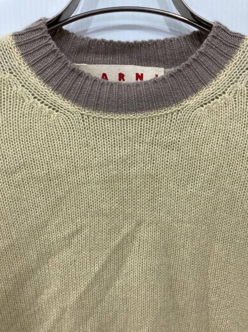MARNI（マルニ）MARNI (マルニ) カシミヤニット ベージュ サイズ:36の古着・服飾アイテム