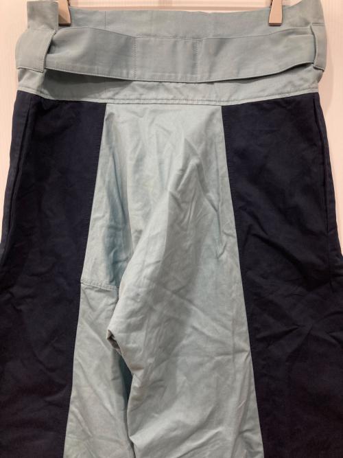 MARNI（マルニ）MARNI (マルニ) パネル ワイドレッグ パンツ ブルー サイズ:36の古着・服飾アイテム