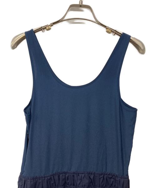 3.1 phillip lim（スリーワンフィリップリム）3.1 phillip lim (スリーワンフィリップリム) デニムコンボ フレンチテリードレス グレー×インディゴの古着・服飾アイテム