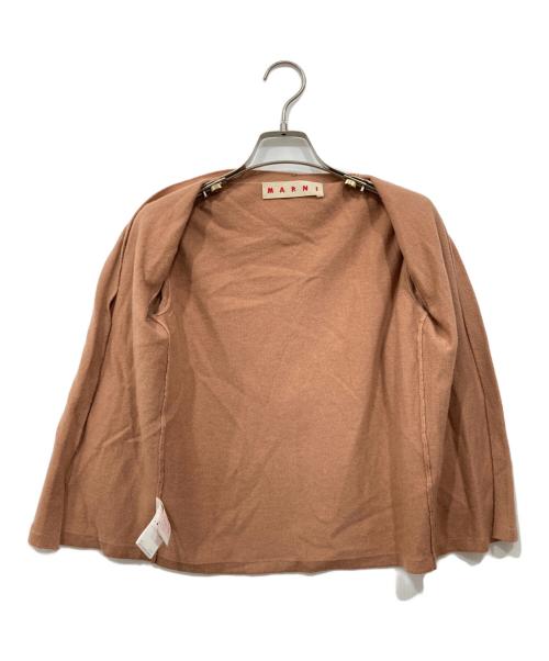 MARNI（マルニ）MARNI (マルニ) カシミヤニットカーディガン ベージュ サイズ:38の古着・服飾アイテム