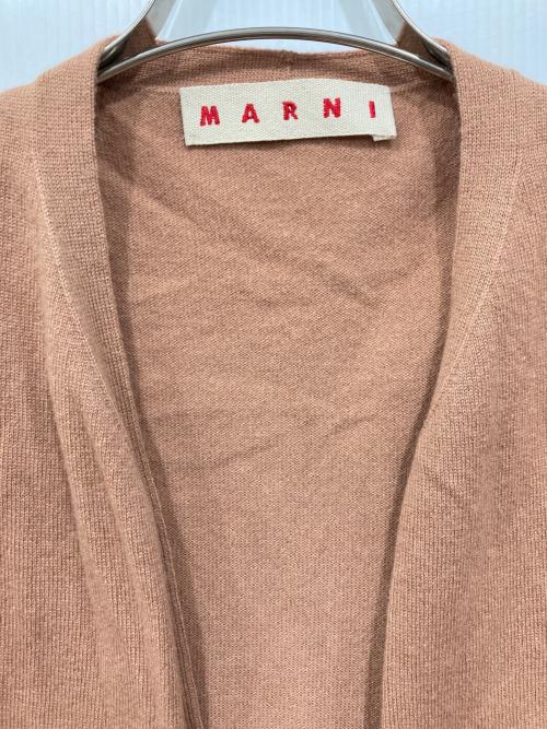 MARNI（マルニ）MARNI (マルニ) カシミヤニットカーディガン ベージュ サイズ:38の古着・服飾アイテム