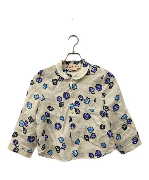 MARNI（マルニ）MARNI (マルニ) リネンシャツ アイボリー サイズ:38の古着・服飾アイテム