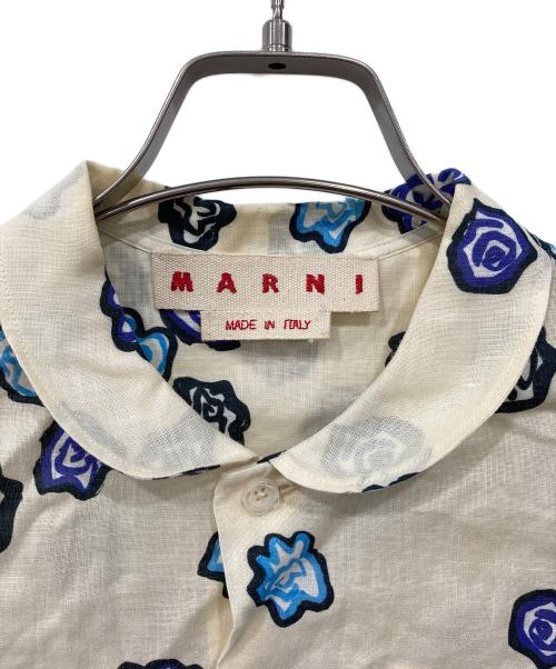 MARNI（マルニ）MARNI (マルニ) リネンシャツ アイボリー サイズ:38の古着・服飾アイテム