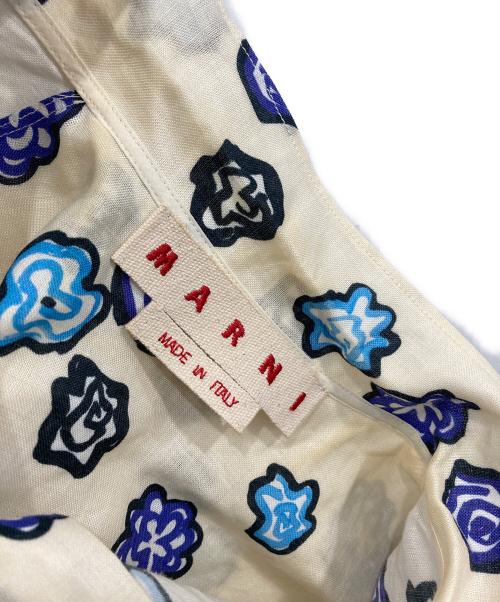 MARNI（マルニ）MARNI (マルニ) リネンシャツ アイボリー サイズ:38の古着・服飾アイテム