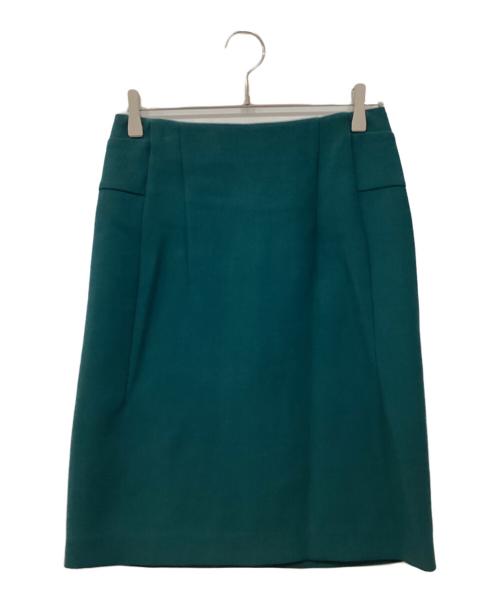 MARNI（マルニ）MARNI (マルニ) ウールミディースカート グリーン サイズ:38の古着・服飾アイテム