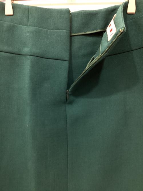 MARNI（マルニ）MARNI (マルニ) ウールミディースカート グリーン サイズ:38の古着・服飾アイテム