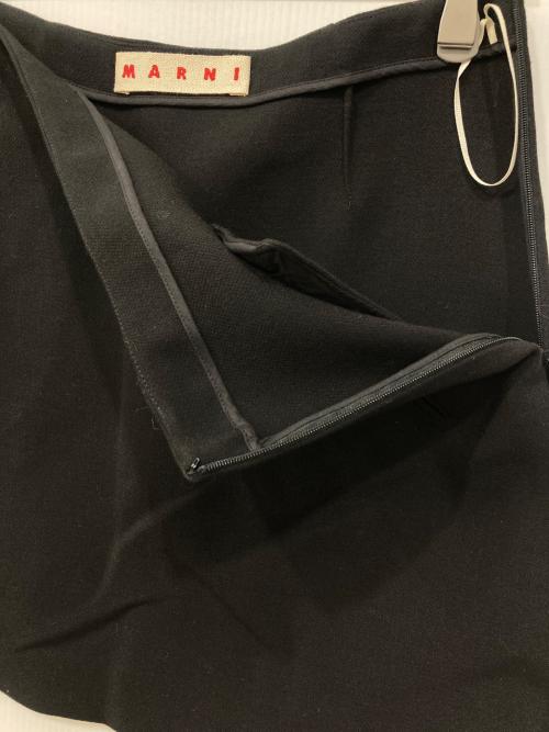 MARNI（マルニ）MARNI (マルニ) ミニスカート ブラック サイズ:38の古着・服飾アイテム