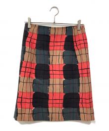 MARNI（マルニ）の古着「ジオメトリックパターンスカート」｜マルチカラー