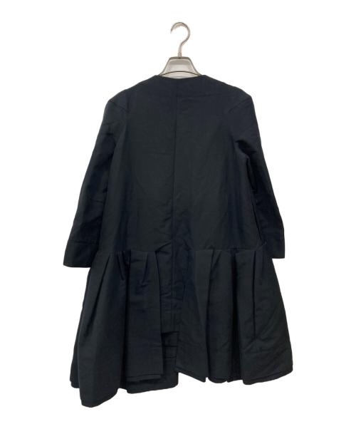 MARNI（マルニ）MARNI (マルニ) ノーカラーコート ネイビー サイズ:38の古着・服飾アイテム