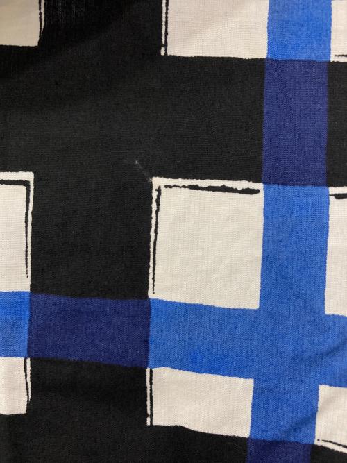 MARNI（マルニ）MARNI (マルニ) チェックワンピース ブルー×ブラック サイズ:36の古着・服飾アイテム