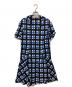 MARNI（マルニ）の古着「チェックワンピース」｜ブルー×ブラック