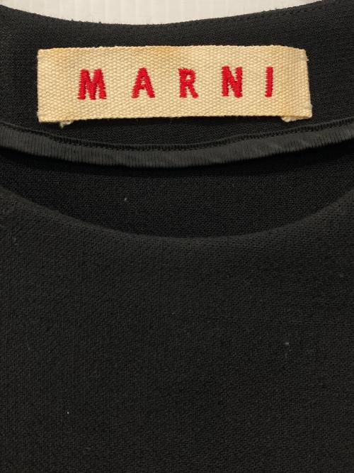 MARNI（マルニ）MARNI (マルニ) ノースリーブワンピース ブラック サイズ:38の古着・服飾アイテム