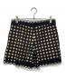 Chloe (クロエ) パンチングショートパンツ ブラック×ベージュ サイズ:34：5000円