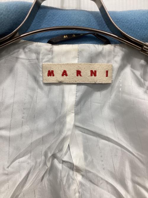 MARNI（マルニ）MARNI (マルニ) Pコート ブルー サイズ:36の古着・服飾アイテム