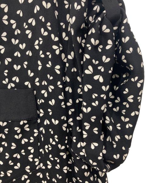 LOUIS VUITTON（ルイ ヴィトン）LOUIS VUITTON (ルイ ヴィトン) 半袖シルクシャツ ブラック サイズ:34の古着・服飾アイテム
