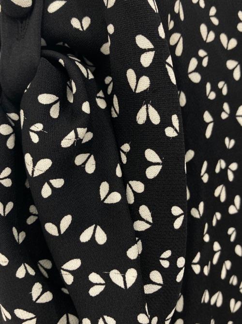 LOUIS VUITTON（ルイ ヴィトン）LOUIS VUITTON (ルイ ヴィトン) 半袖シルクシャツ ブラック サイズ:34の古着・服飾アイテム