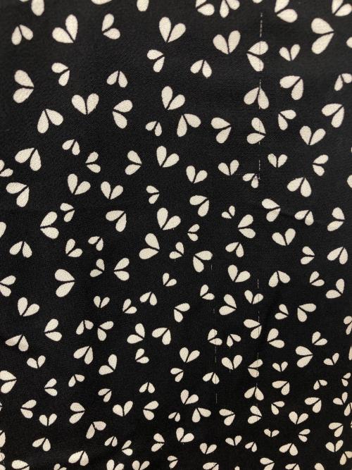 LOUIS VUITTON（ルイ ヴィトン）LOUIS VUITTON (ルイ ヴィトン) 半袖シルクシャツ ブラック サイズ:34の古着・服飾アイテム