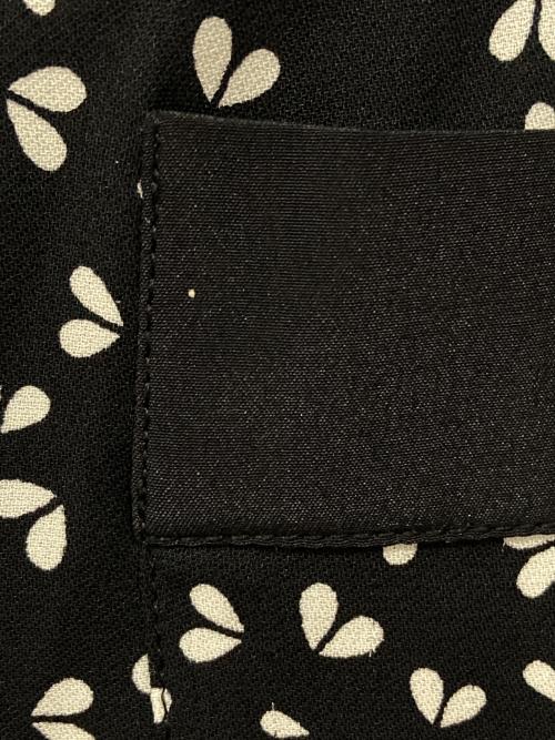 LOUIS VUITTON（ルイ ヴィトン）LOUIS VUITTON (ルイ ヴィトン) 半袖シルクシャツ ブラック サイズ:34の古着・服飾アイテム