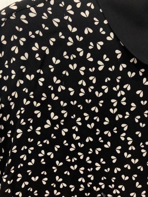 LOUIS VUITTON（ルイ ヴィトン）LOUIS VUITTON (ルイ ヴィトン) 半袖シルクシャツ ブラック サイズ:34の古着・服飾アイテム