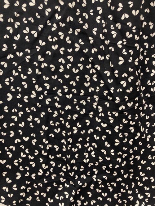 LOUIS VUITTON（ルイ ヴィトン）LOUIS VUITTON (ルイ ヴィトン) 半袖シルクシャツ ブラック サイズ:34の古着・服飾アイテム