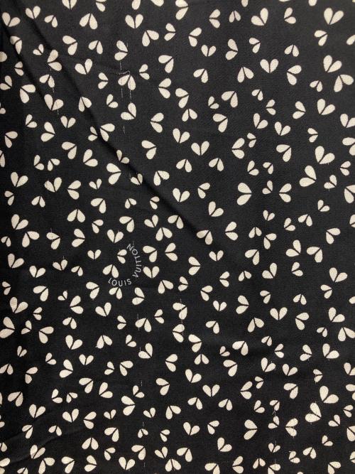 LOUIS VUITTON（ルイ ヴィトン）LOUIS VUITTON (ルイ ヴィトン) 半袖シルクシャツ ブラック サイズ:34の古着・服飾アイテム