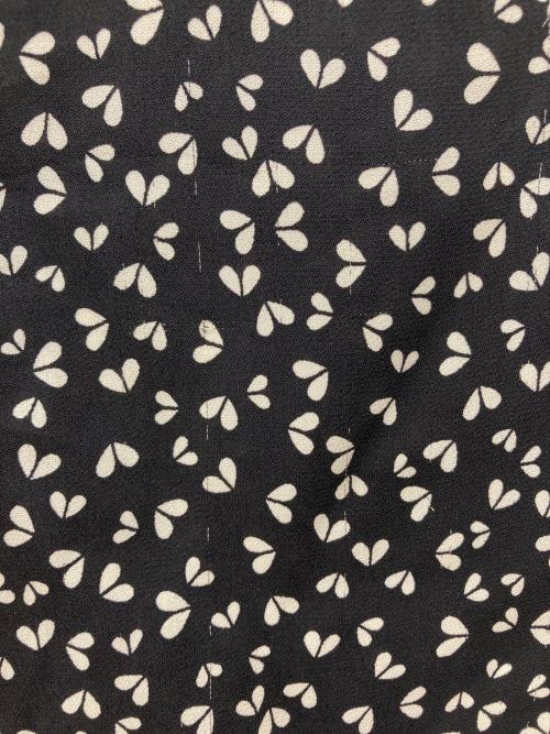 LOUIS VUITTON（ルイ ヴィトン）LOUIS VUITTON (ルイ ヴィトン) 半袖シルクシャツ ブラック サイズ:34の古着・服飾アイテム