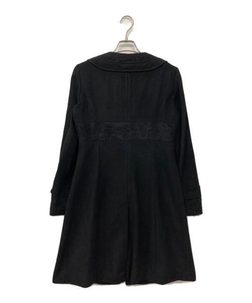 MAX&Co.（マックスアンドコー）MAX&Co. (マックスアンドコー) ノーカラーコート ブラック サイズ:40の古着・服飾アイテム