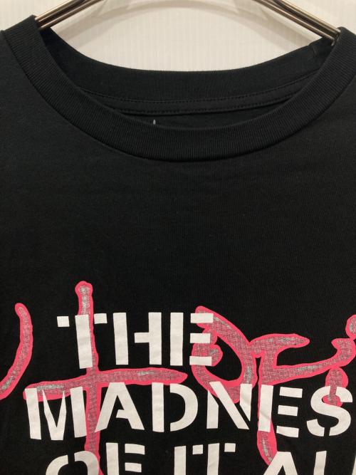Travis Scott（トラヴィススコット）TRAVIS SCOTT (トラヴィススコット) SAINT MICHAEL (セントマイケル) コラボプリントTシャツ ブラック サイズ:XLの古着・服飾アイテム