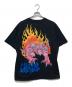 TRAVIS SCOTT (トラヴィススコット) SAINT MICHAEL (セントマイケル) コラボプリントTシャツ ブラック サイズ:XL：20000円