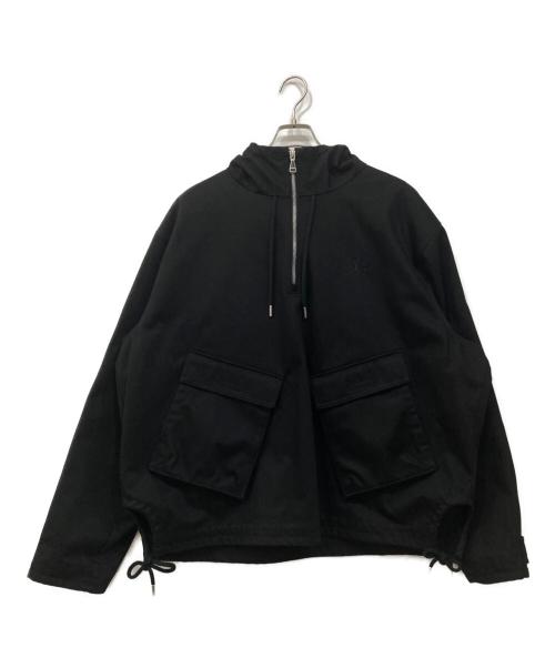 JORDAN（ジョーダン）JORDAN (ジョーダン) TRAVIS SCOTT (トラヴィススコット) ハーフジップジャケット ブラック サイズ:XLの古着・服飾アイテム