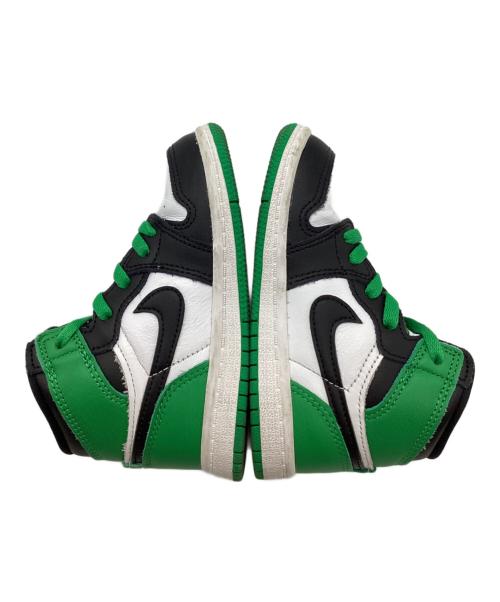 NIKE（ナイキ）NIKE (ナイキ) スニーカー グリーン×ブラック サイズ:14cmの古着・服飾アイテム