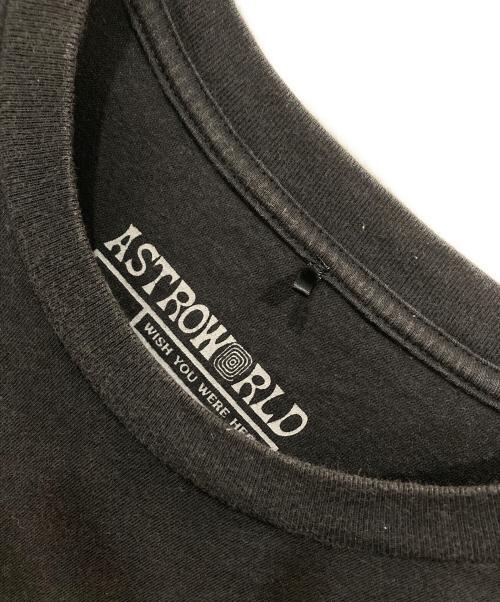 Travis Scott（トラヴィススコット）TRAVIS SCOTT (トラヴィススコット) アストロワールド Tシャツ ブラック サイズ:Lの古着・服飾アイテム
