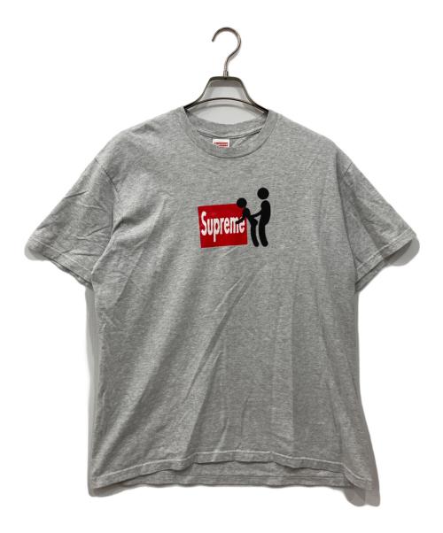 SUPREME（シュプリーム）Supreme (シュプリーム) スティックTシャツ グレー サイズ:Mの古着・服飾アイテム