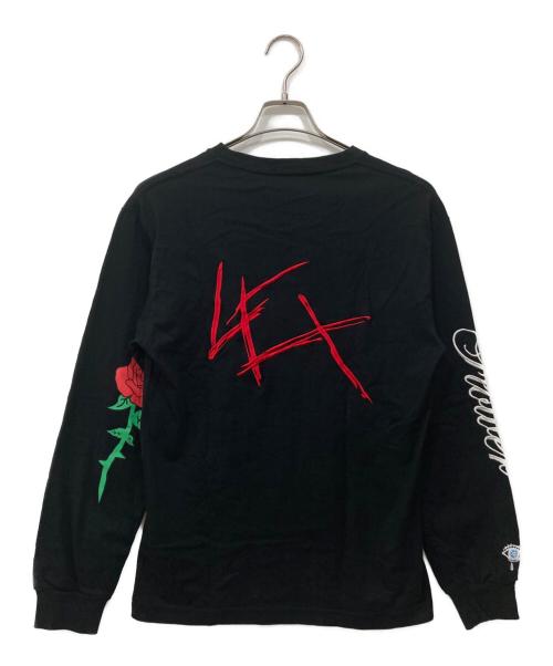 X-LARGE（エクストララージ）X-LARGE (エクストララージ) ロングスリーブカットソー ブラック サイズ:Mの古着・服飾アイテム