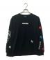 X-LARGE（エクストララージ）の古着「ロングスリーブカットソー」｜ブラック