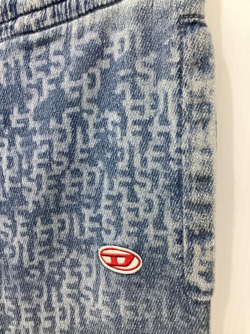 DIESEL（ディーゼル）DIESEL (ディーゼル) ロゴジョガーデニムパンツ インディゴ サイズ:Sの古着・服飾アイテム