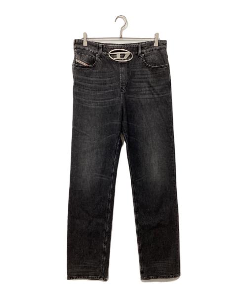 DIESEL（ディーゼル）DIESEL (ディーゼル) ストレートレッグジーンズ ブラック サイズ:30の古着・服飾アイテム