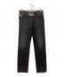 DIESEL（ディーゼル）の古着「ストレートレッグジーンズ」｜ブラック