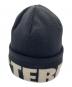 Hysteric Glamour (ヒステリックグラマー) HYSTERIC ロゴワッチキャップ ブラック：6000円