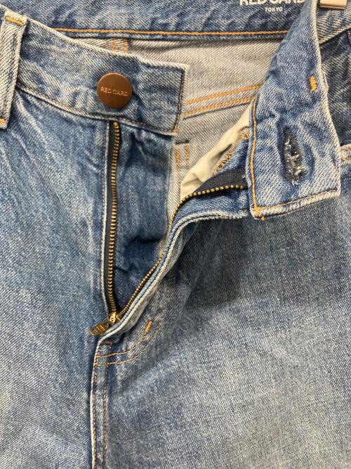 RED CARD（レッドカード）RED CARD (レッドカード) ストレートデニムパンツ インディゴ サイズ:24の古着・服飾アイテム