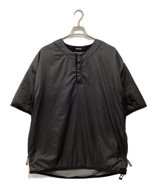 TENDERLOIN（テンダーロイン）TENDERLOIN (テンダーロイン) ハーフボタンシャツ ブラック サイズ:XLの古着・服飾アイテム